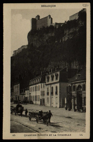 Besançon. - Quartier Rivotte et la Citadelle [image fixe] , Paris : LL., 1900-1911