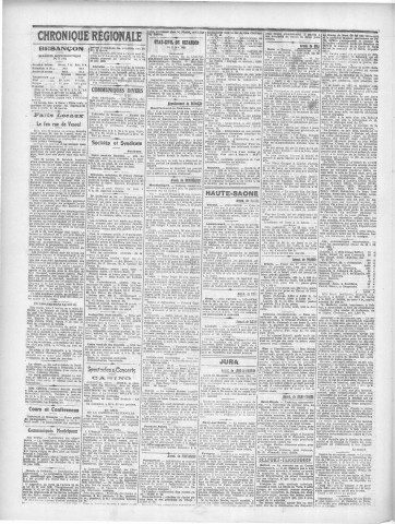 04/06/1926 - Le petit comtois [Texte imprimé] : journal républicain démocratique quotidien