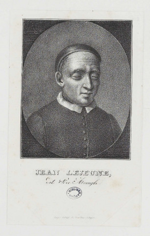Jean Lejeune, dit Père Aveugle [image fixe] , Dijon : Impr. lithogr. de Douillier, 1655/1665