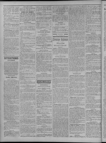 04/02/1911 - La Dépêche républicaine de Franche-Comté [Texte imprimé]