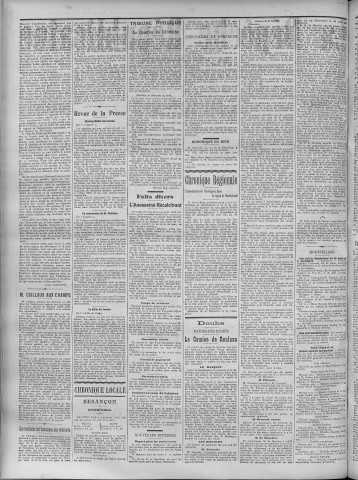 07/09/1908 - La Dépêche républicaine de Franche-Comté [Texte imprimé]