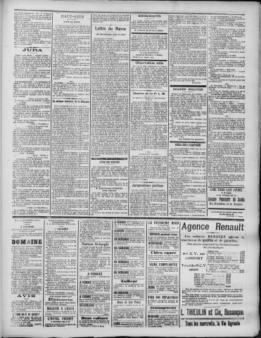 28/01/1926 - La Dépêche républicaine de Franche-Comté [Texte imprimé]