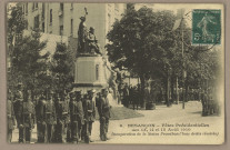 Besançon - Fêtes Présidentielles des 13, 14 et 15 Août 1910 - Inauguration de la Statue Proudhon. [image fixe] , Paris : I P. M Paris, 1904/1910