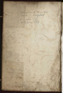 Ms 1732 - Livre journal de l'imprimeur Bogillot, de Besançon, du 17 janvier 1771 au 20 février 1786