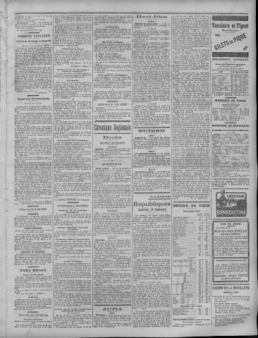 06/08/1910 - La Dépêche républicaine de Franche-Comté [Texte imprimé]