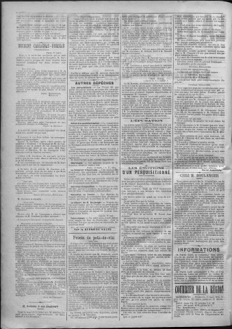 17/03/1889 - La Franche-Comté : journal politique de la région de l'Est
