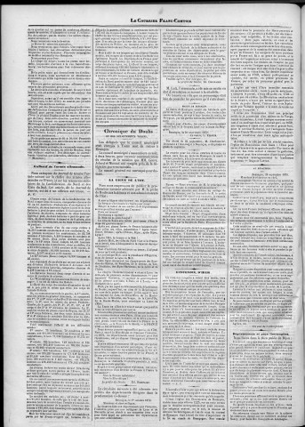 02/10/1870 - Le Courrier franc-comtois [Texte imprimé]