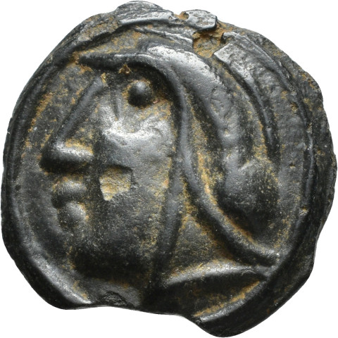 A.X25AMA.8 - pièce de monnaie ; potin