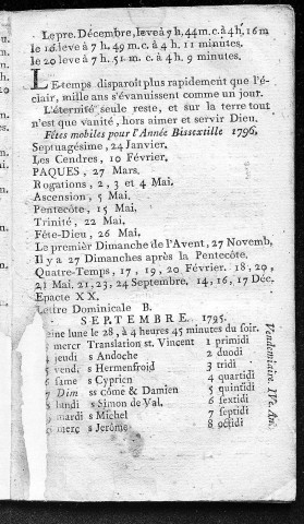 1795 - Dieu soit béni [Texte imprimé]