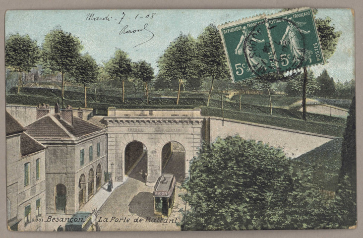 Besançon. - La Porte de Battant - [image fixe] , Besançon, 1904/1930
