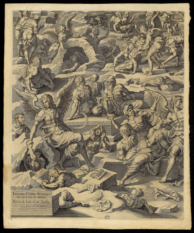 [Le monde des morts] [image fixe] , A paris chez P. Devret aux Galleries : P. Devret, 1590/1634