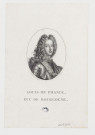 Louis de France, Duc de Bourgogne / J. Croizier d'après H. Rigaud ; Gravé par By. Roger