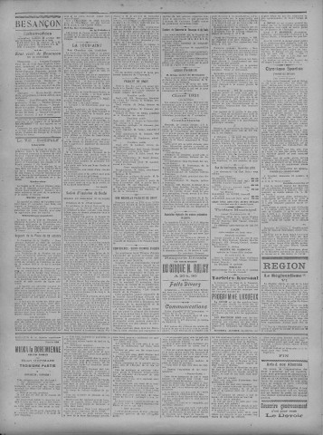 29/10/1920 - La Dépêche républicaine de Franche-Comté [Texte imprimé]
