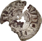874.1.90.2 - pièce de monnaie ; fragment (6) ; denier tournois