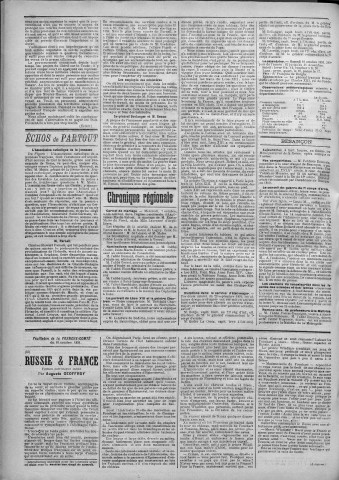 10/10/1891 - La Franche-Comté : journal politique de la région de l'Est