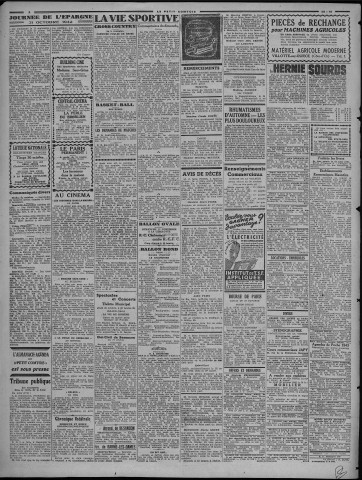 28/10/1942 - Le petit comtois [Texte imprimé] : journal républicain démocratique quotidien