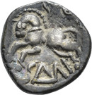 A.X52LAV.8 - pièce de monnaie ; quinaire