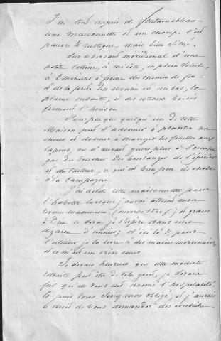 Ms 2960 (tome XIX) - Lettres adressées à P.-J. Proudhon : Laubot à Lubatti
