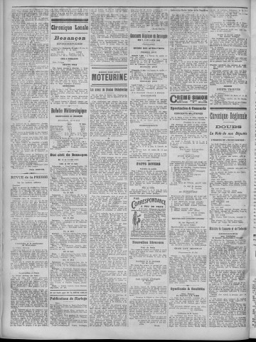 25/05/1913 - La Dépêche républicaine de Franche-Comté [Texte imprimé]