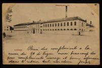 Besançon - L'Arsenal [image fixe] , Besançon : Lib. Vaillant, 103, Grande-Rue, Besançon, 1897/1904