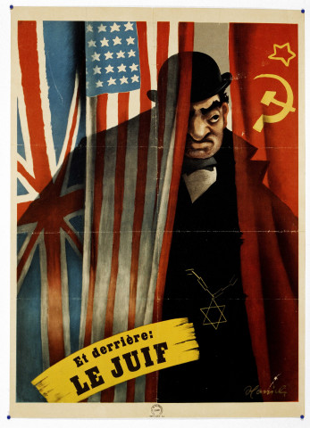 Et derrière le Juif, affiche