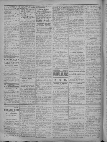 25/12/1919 - La Dépêche républicaine de Franche-Comté [Texte imprimé]