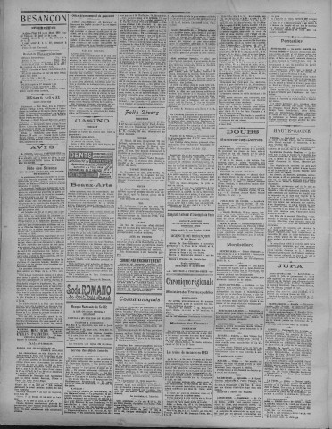 14/06/1923 - La Dépêche républicaine de Franche-Comté [Texte imprimé]