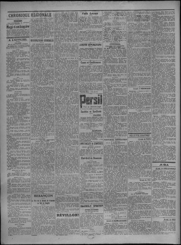 31/08/1931 - Le petit comtois [Texte imprimé] : journal républicain démocratique quotidien