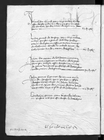 Comptes de la Ville de Besançon, recettes et dépenses, Compte de Nicolas de Velotte, (24 mai 1433 - 24 mai 1434)