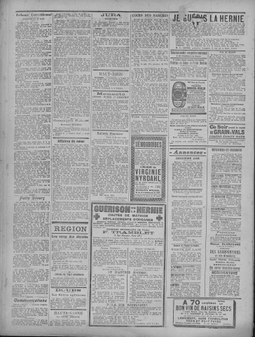 26/06/1920 - La Dépêche républicaine de Franche-Comté [Texte imprimé]