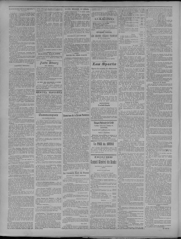 29/09/1922 - La Dépêche républicaine de Franche-Comté [Texte imprimé]