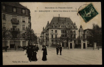 Besançon. - Hôtel des Bains et Entrée du Casino [image fixe] , Besançon : Teulet, Edit. Besançon, 1904/1908