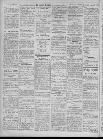 04/12/1911 - La Dépêche républicaine de Franche-Comté [Texte imprimé]