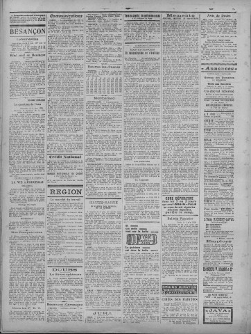 08/06/1920 - La Dépêche républicaine de Franche-Comté [Texte imprimé]