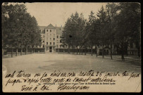 Besançon - Lycée Victor Hugo. Cour de Récréation du Grand Lycée [image fixe] , 1904/1909