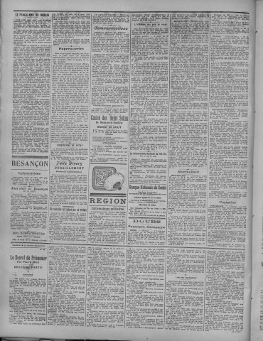 26/08/1919 - La Dépêche républicaine de Franche-Comté [Texte imprimé]