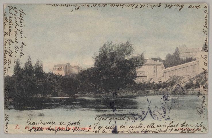 Besançon - Le Doubs à Tarragnoz [image fixe] , Besançon : LR.d, 1897/1908