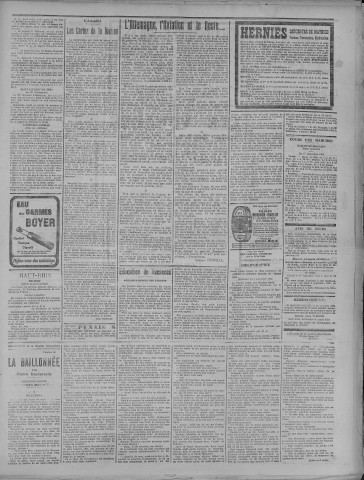 02/09/1922 - La Dépêche républicaine de Franche-Comté [Texte imprimé]