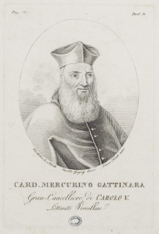 Card. Mercurino Gattinara [image fixe] 1515/1530