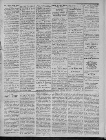 01/11/1921 - La Dépêche républicaine de Franche-Comté [Texte imprimé]