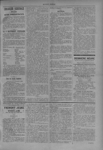 24/09/1883 - Le petit comtois [Texte imprimé] : journal républicain démocratique quotidien