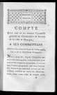 Compte que rend de ses travaux l'assemblée générale des commissaires de sections de la ville de Besançon, à ses commettans : Délibéré à la séance publique du 3 juin 1793, l'an 2 de la République française