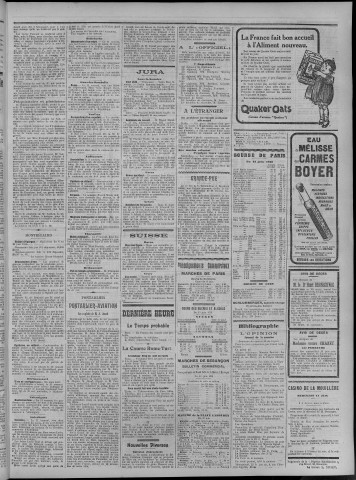 14/06/1911 - La Dépêche républicaine de Franche-Comté [Texte imprimé]