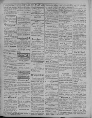 01/04/1923 - La Dépêche républicaine de Franche-Comté [Texte imprimé]