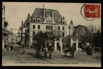 Besançon. - Hôtel des Bains. Entrée du Casino des Bains Salins de la Mouillère [image fixe] , 1904/1908