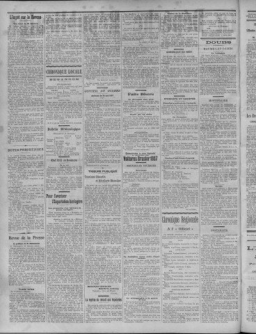 25/05/1907 - La Dépêche républicaine de Franche-Comté [Texte imprimé]