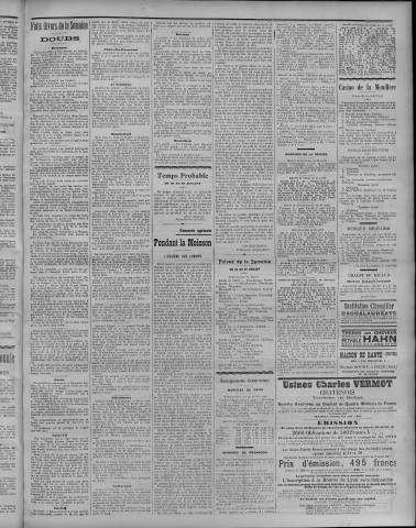 21/07/1907 - La Dépêche républicaine de Franche-Comté [Texte imprimé]