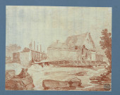 Moulin et barrage , [France : Paris], [1765-1770]