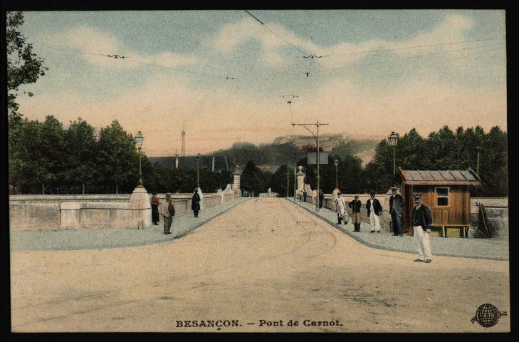 Besançon. - Pont de Carnot [image fixe] : S. F. N. G. R. [Société française des nouvelles galeries réunies], 1904/1908