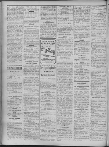 07/05/1908 - La Dépêche républicaine de Franche-Comté [Texte imprimé]